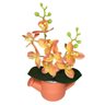 Arranjo de Flores Artificiais com Caixa de Mdf (29cm) Laranja/laranja - 4