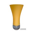 Ver imagem 1 de Vaso de Vidro Colors Decorativo Laranja 26cm Espressione vaso decorativo, vaso de vidro decorativo,