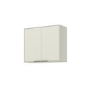 Ver imagem 1 de Armário Aéreo 02 Portas 80cm Fineze C658 Areia Hp - Henn