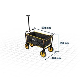 Carrinho para Carga Vonder Dobrável 60kg - 3