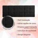 Ver imagem 6 de Cabeceira para Cama Casal Bia1,60 Estofada Suede Preto - Rede Móveis
