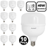 10 Lampada Bulbo 40w Led Alta Potência 6500k E27 Bivolt Avant - 1