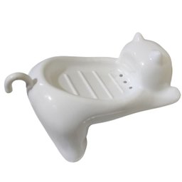 Saboneteira Porta Sabonete Gatinho Gato Banheiro Box Pia Mesa Bancada Lavabo Enfeite Divertido Decor - 5