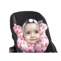 Almofada para Pescoço com Apoio Cabeça Bebe Cadeirinha Happy Line Apoio Almofada Protetor Posicionad - 3