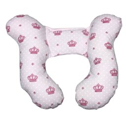 Almofada para Pescoço com Apoio Cabeça Bebe Cadeirinha Happy Line Apoio Almofada Protetor Posicionad - 1