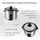 Ver imagem 4 de Kit Itatiaia Panela de Arroz 1,5 L Midi e Grill Essencial 1000 W Inox