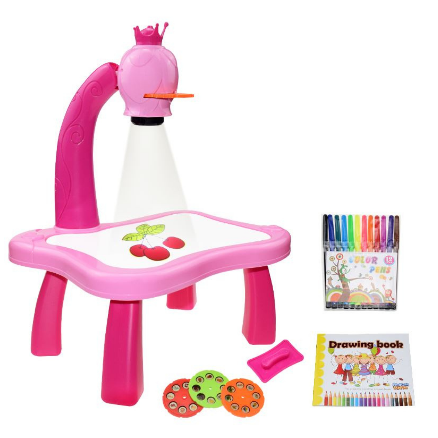 Mesa Mesinha Projetor De Desenho Pintura Infantil Jogo