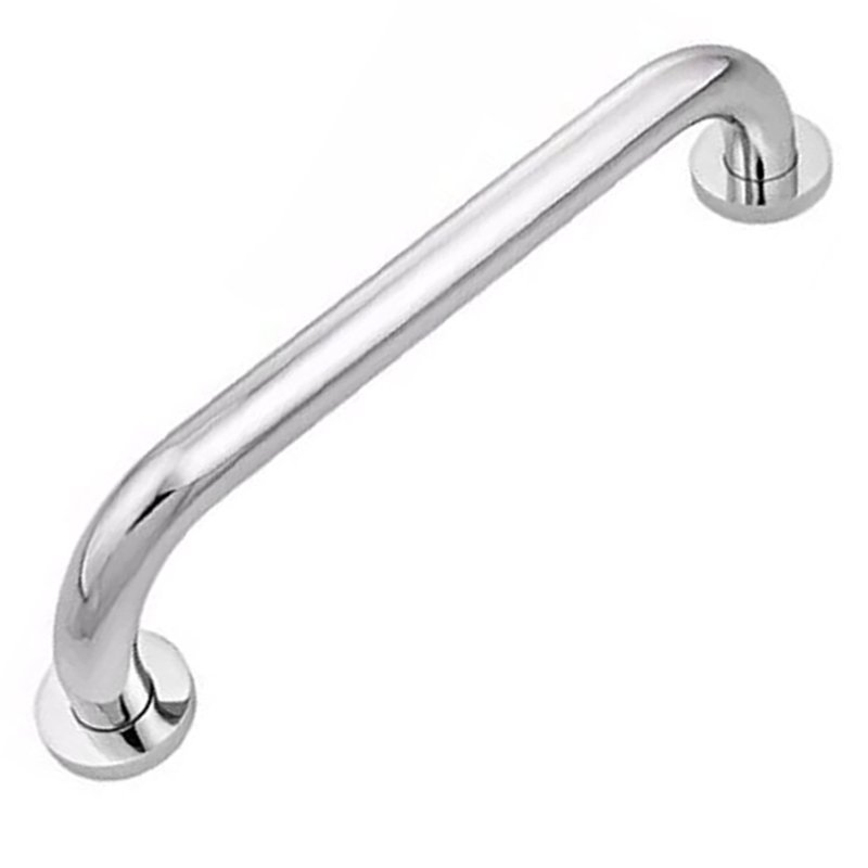 Alça de Apoio 30cm Barra Inox Kit 9 Unidades Cadeirante Idoso Acessibilidade Box Corrimao Banheiro S - 2