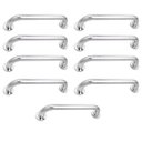Ver imagem 1 de Alça de Apoio 30cm Barra Inox Kit 9 Unidades Cadeirante Idoso Acessibilidade Box Corrimao Banheiro S