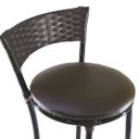Ver imagem 2 de Kit 4 Banquetas Alta Forts Fibra Sintética UV Para Cozinha, Edícula, Varanda, Sacada, Bancada, Balcã