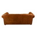 Ver imagem 3 de Sofá Chesterfield Capitone Luis Xv Vicenzo Couro Eco Caramelo 2m / Decoracao, Sala Tv Estar, Recepça