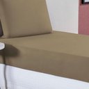 Ver imagem 3 de Jogo de Cama Solteiro Nobre 2 Peças Lençol com Elástico de 30cm de Altura Malha 100% Algodão -