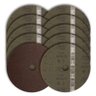Disco de Lixa 7 Pol X 7/8 Pol Grão 60 com 10 Unidades Norton - 1