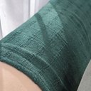 Ver mais imagens de Manta Xale de Sofá e Poltrona 100% Algodão Verde Esmeralda 140 x 180 (Solteiro)