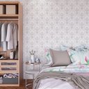 Ver imagem 2 de Papel de Parede Arabesco Moderno Suave Gh Papel de Parede 2,5m