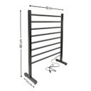 Ver imagem 5 de Toalheiro Térmico Alumínio Portátil 8 Barras Clássico Bivolt