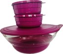 Ver imagem 2 de Tupperware Kit 3 Peças Tigela Elegância 3,2 Litros e Tigelas Premier 500ml Kit 3 Peças Tigela Elegân