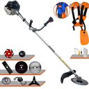 Ver imagem 1 de Roçadeira Lateral Anmax Cg430b 43cc 1,7hp 12.000rpm C/ Carretel + Kit de 8 Opções de Corte