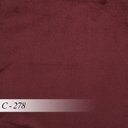 Ver imagem 5 de Sofá Decorativo 3 Lugares 210cm Abby Encosto Direito Curvo Veludo Vinho G15 - Gran Belo