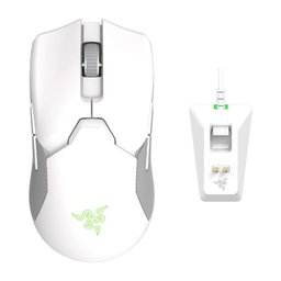 Mouse sem Fio Razer Viper Ultimate - 20000dpi, 8 Botões, HyperSpeed, RGB, com Dock, Branco - 1 Mouse sem Fio Razer Viper Ultimate - 20000dpi, 8 Botões, HyperSpeed, RGB, com Dock, Branco - 1