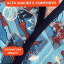 Ver imagem 2 de Roupão Aveludado Lepper Estampado Personagens Infantil Homem Aranha M