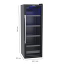 Ver imagem 6 de Conjunto Cervejeira 200L Blue Light e Adega 200L 50 Garrafas Piubella 200 220V - Venax