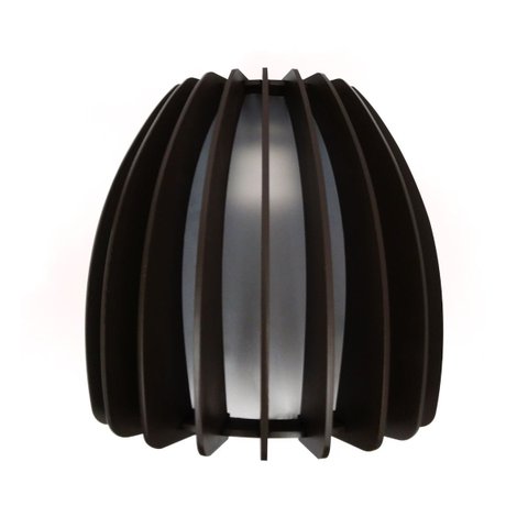 Luminária Arandela Kolonial Parede Externa Abs Difusor Luxo:tabaco