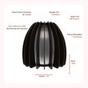 Ver imagem 2 de Luminária Arandela Kolonial Parede Externa Abs Difusor Luxo:tabaco