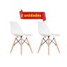 Cadeira Charles Eames Eiffel Pés Palito Madeira Kit com 2 - 1