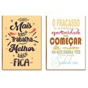 Ver imagem 1 de Kit 2 Placas MDF Decoração Inspiradora para Home Office DC29