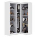 Ver imagem 4 de Guarda-roupa Modulação de Canto com Puxadores Mdf Paris
