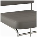 Ver imagem 7 de Cadeira Interlocutor Estofada River - Cor Cinza -48107