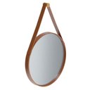 Ver imagem 6 de Espelho Decorativo para Sala de Estar Ambiente Aqua 60cm Marrom - Imcal