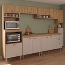 Ver imagem 1 de Cozinha Completa 7 Peças 12 Portas 1 Gaveta 299cm