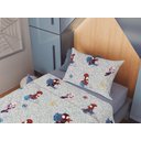 Ver imagem 2 de Jogo de Cama 100% Algodão Solteiro Estampado Spidey 3 peças- Lepper