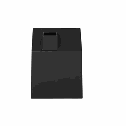 CASA - PORTA LENÇOS PRETO - 4