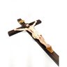 Crucifixo de parede 50 cm com Cristo em Resina - 3