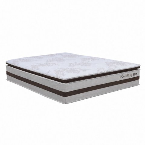 Colchão King Gazin Molas Ensacadas D26 Gazin Love Story 193x203x30 Bege