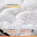 Ver imagem 4 de Colchão King Gazin Molas Ensacadas D26 Gazin Love Story 193x203x30 Bege