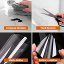 Ver mais imagens de Película Tph Autoadesiva Transparente Super Brilho para Proteção de Móveis 60x500cm