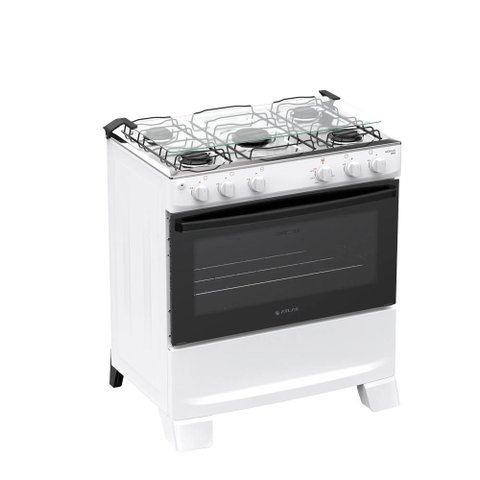 Fogão a Gás Atlas Monaco Plus 5 Bocas Acendimento Automático Branco