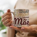 Ver imagem 2 de Caneca Mãe Estilo Portugues Palavras Carinho