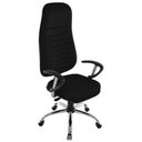 Ver imagem 1 de Cadeira Presidente Com Espaldar Alto Linha Blenda Preto