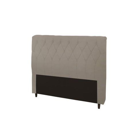 Cabeceira Viena Plus King Size 1950mm Veludo Adar Camurça - Simbal