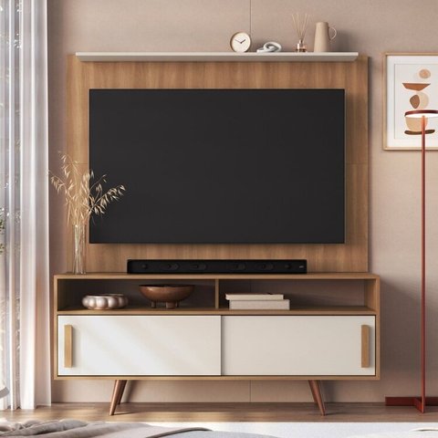 Rack com Painel para TV até 65 Polegadas 150CMX173CM Filadélfia Nevada