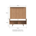 Ver imagem 4 de Rack com Painel para TV até 65 Polegadas 150CMX173CM Filadélfia Nevada