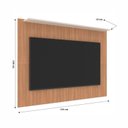 Ver mais imagens de Rack com Painel para TV até 65 Polegadas 150CMX173CM Filadélfia Nevada