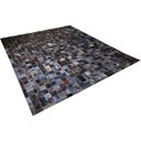 Ver imagem 2 de Tapete de couro marrom exótico escuro 2,50x3,00 c/b peça 10