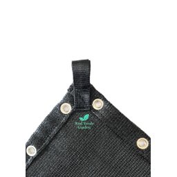 Tela Decorativa Sombrite 90% Preto 4x6 Bainha e Ilhós - 1