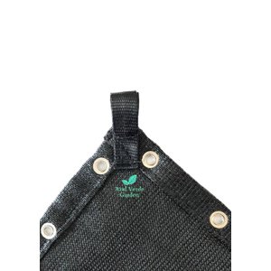Tela Decorativa Sombrite 90% Preto 4x6 Bainha e Ilhós